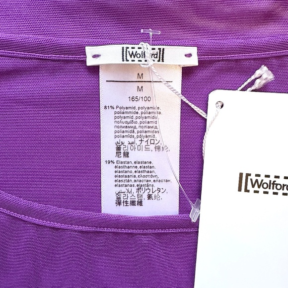 Wolford sheer mesh t-shirt or coverup - Picture 8 of 11